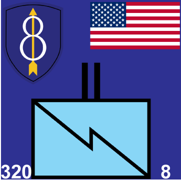 320th Field Signal Battalion marker